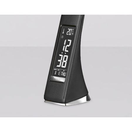 Светодиодная настольная лампа с дисплеем DE509 BK 6W, фото , изображение 4