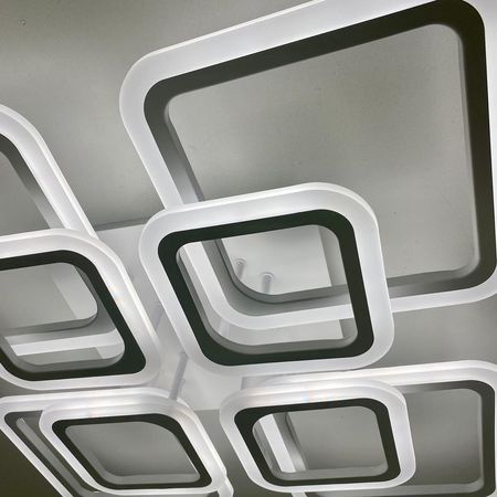 Светодиодная люстра LI8822/4+4B WH 176W, фото , изображение 11