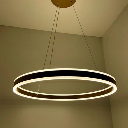 Люстра светодиодная ESTARES STELLA 96W GD/WT, фото 