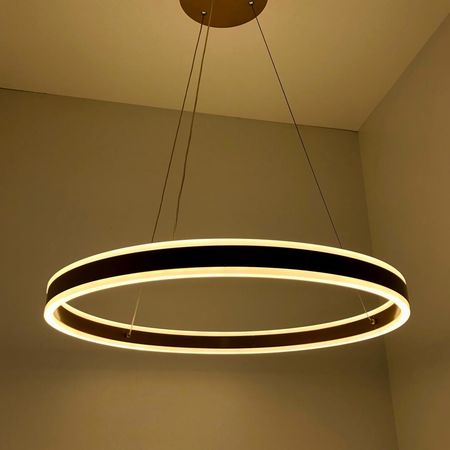 Люстра светодиодная ESTARES STELLA 96W GD/WT, фото , изображение 3