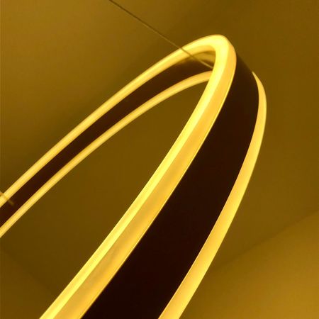 Люстра светодиодная ESTARES STELLA 96W GD/WT, фото , изображение 6