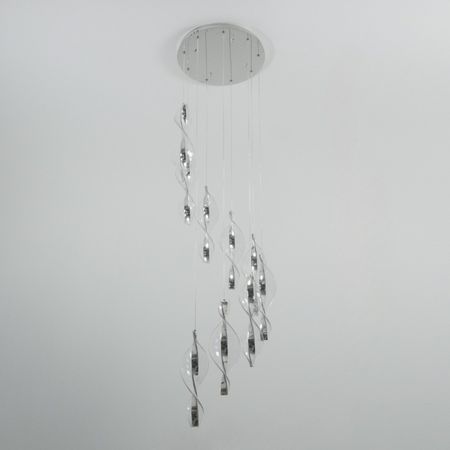 DZN-20714  хром D400/H3000/9LED/4000K, фото 