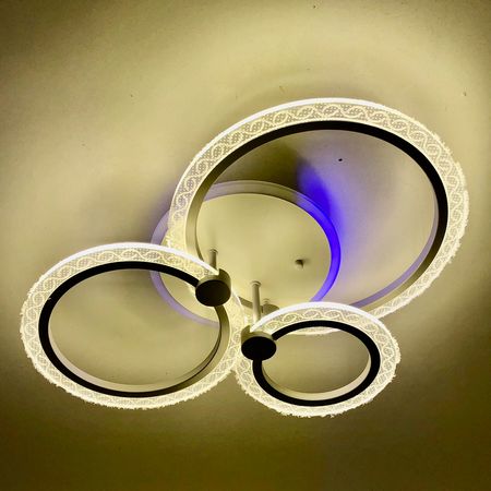 Светодиодная люстра 55672/3 WT, фото , изображение 5