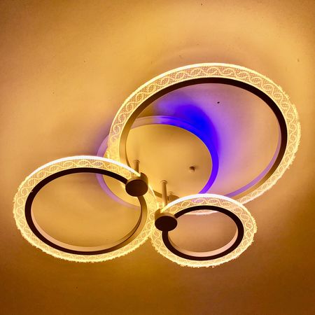 Светодиодная люстра 55672/3 WT, фото , изображение 2