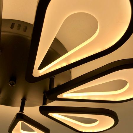 Люстра светодиодная MX10007/8 BK 128W, фото , изображение 7