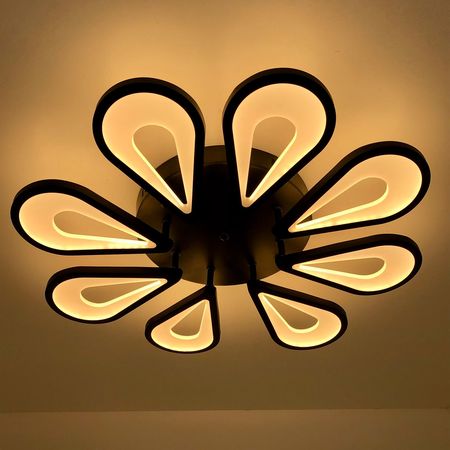 Люстра светодиодная MX10007/8 BK 128W, фото , изображение 3