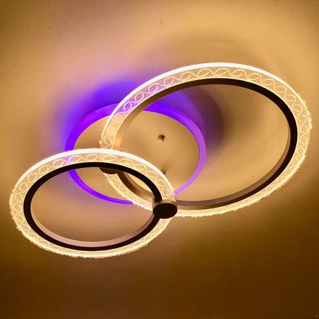 Светодиодная люстра 55672/2 WT, фото , изображение 5