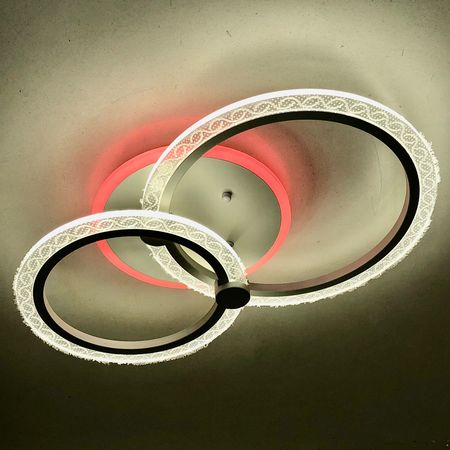 Светодиодная люстра 55672/2 WT, фото 