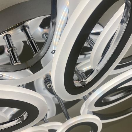 Светодиодная люстра LI8877/5+5А CR 160W, фото , изображение 5