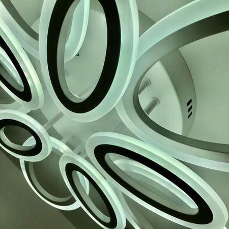 Светодиодная люстра LI8877/5+5А WH 160W, фото , изображение 5