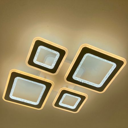 Люстра ESTARES OVAL DOUBLE RGB 120W, фото , изображение 3