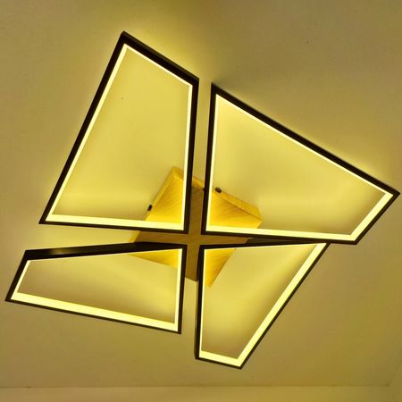 Светильник светодиодный ESTARES ORLANDO 120W BK/WOOD/WHITE, фото , изображение 3