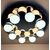 Управляемый светодиодный светильник ESTARES MOLECULA 120W R-550-CHROME/WHITE-220-IP40, фото 