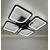 Светильник светодиодный 60062/4 BK LED 136W/3000-6000K DIMMER, фото , изображение 7