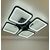Светильник светодиодный 60062/4 BK LED 136W/3000-6000K DIMMER, фото , изображение 5
