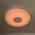 Управляемый светодиодный светильник Ambrella RGB FF200 WH/CH белый/хром 48W D395*80 Музыка+Подсветка, фото , изображение 15