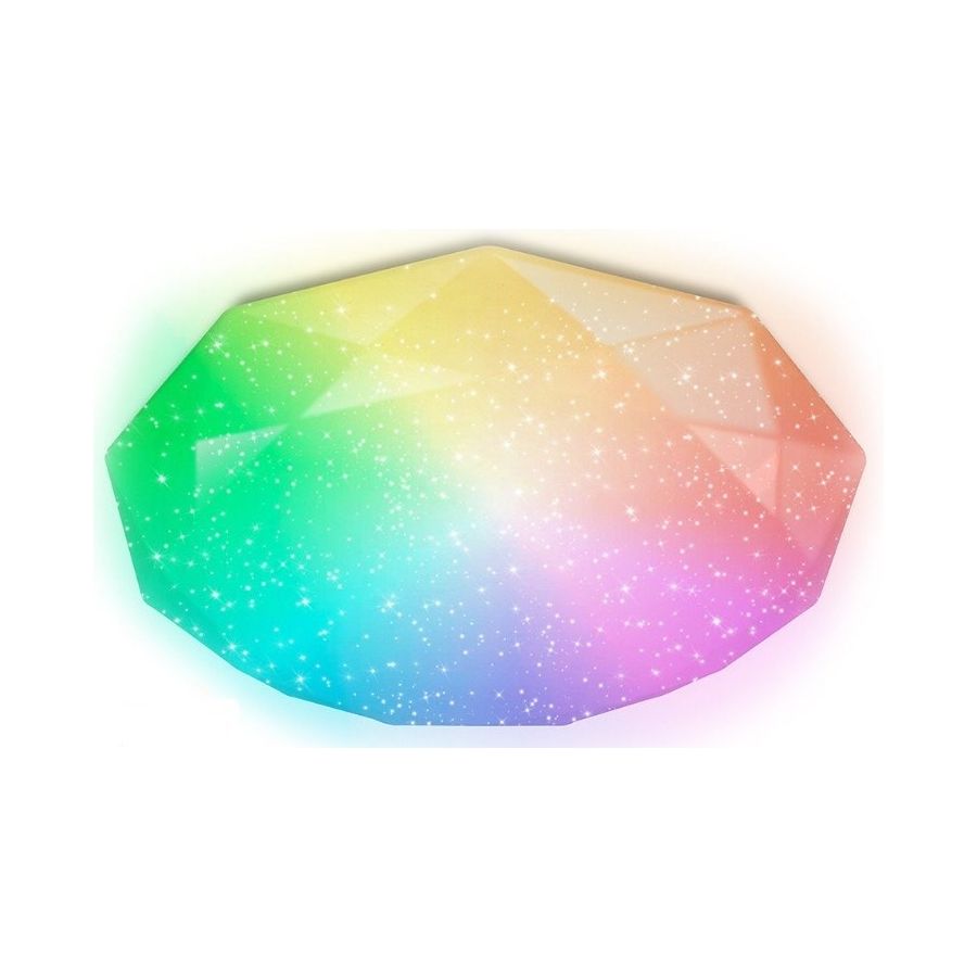 Rgb r. Свет-к с/д (потолочный) le led CLL Diamond 85w RGB (1/6). Светильник светодиодный Алмаз 60вт с пультом. Светильник estares Almaz. Свет-к с/д (потолочный) le led CLL Diamond 85w RGB.